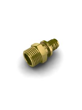 Переходник прямой с наружной резьбой «PRADEX» 16xG½