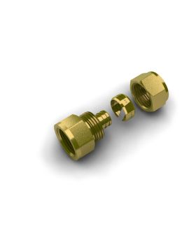 Переходник прямой с внутренней резьбой «PRADEX» 16xG½